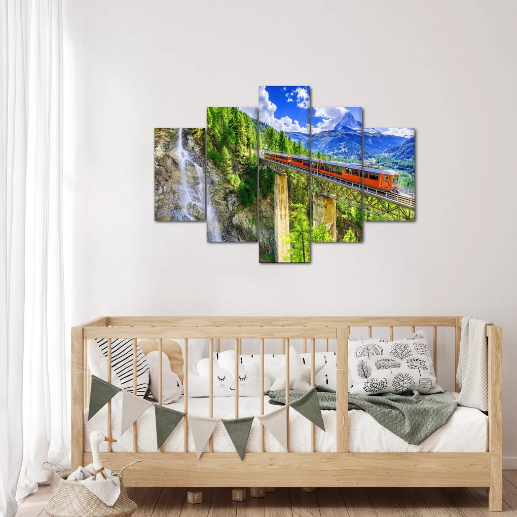 Obraz - Matterhorn, Zermatt, Valais, Švajčiarsko (150x105 cm)