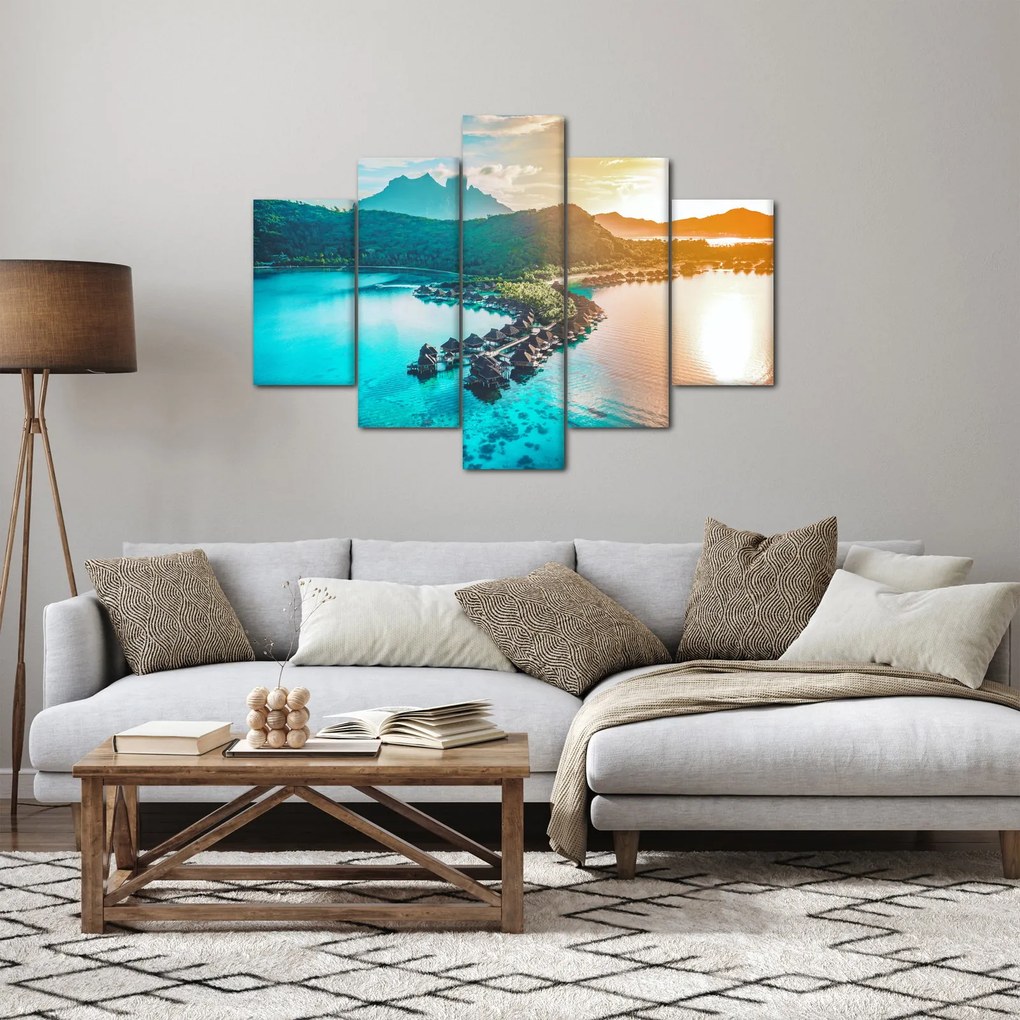 Obraz - Bora Bora (150x105 cm)