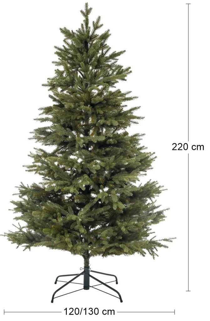 Vianočný stromček Christee 2 220 cm - zelená