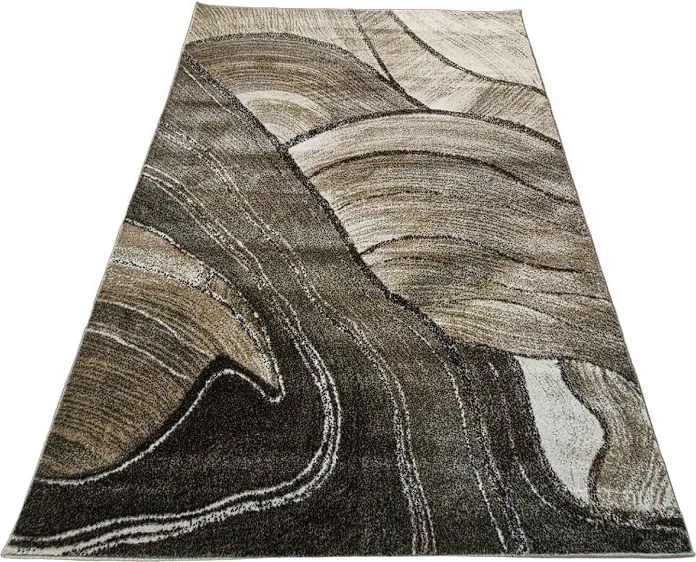 Abstraktný koberec Rio 936 v béžovo-hnedom prevedení – rôzne rozmery Rozmer: 60x100 cm