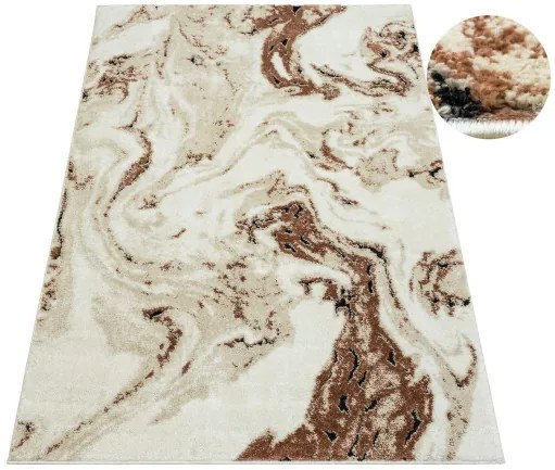 Koberec Bosa K421A krémový / medený