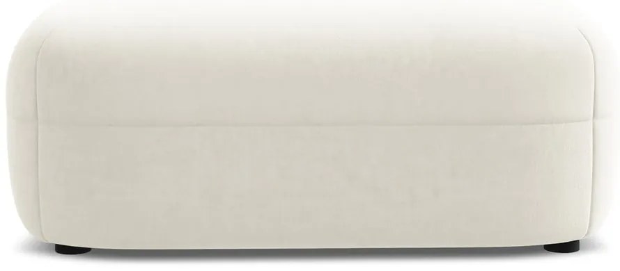 Biela zamatová podnožka Moana – Makamii