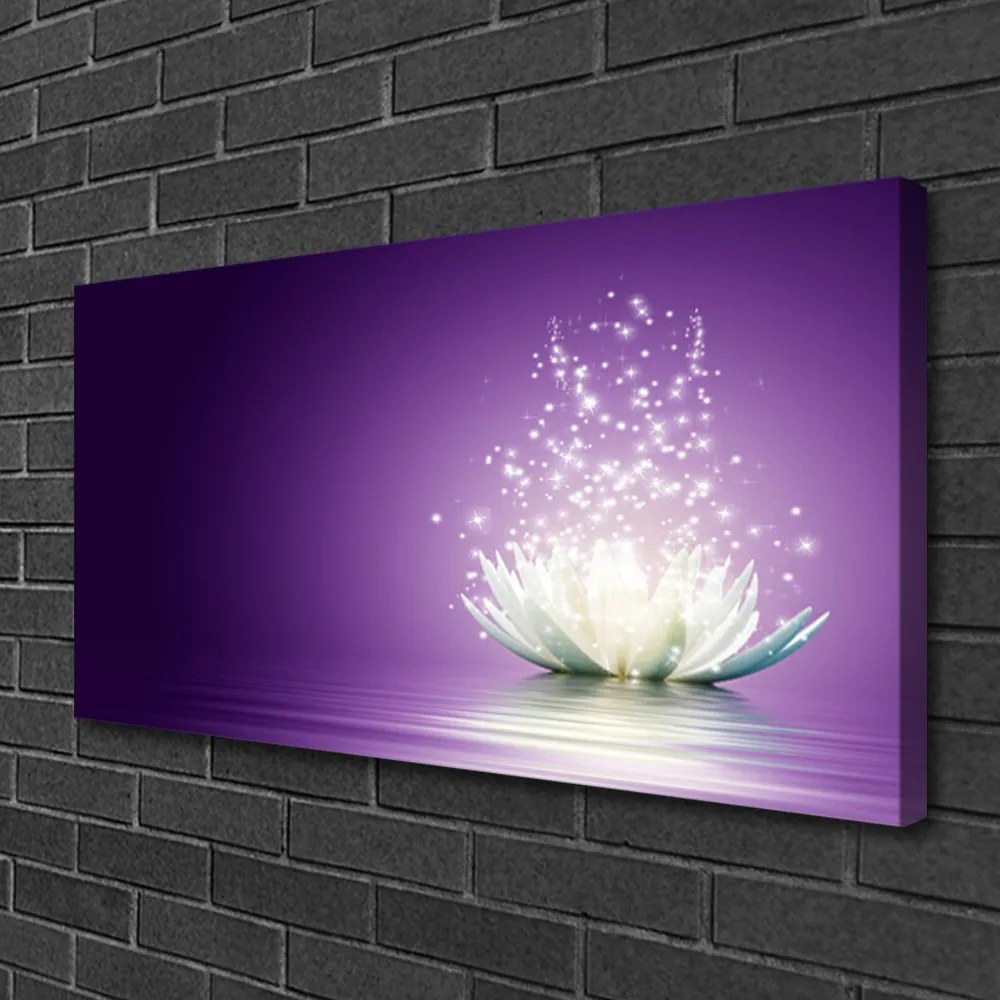 Obraz na plátne Kvet lotosu 120x60 cm