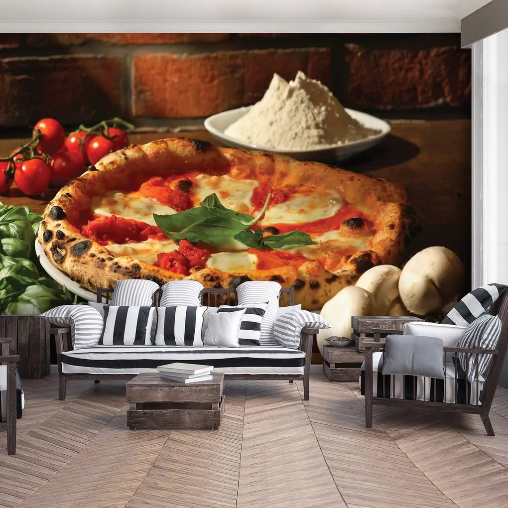 Fototapeta - Italian Breeze Pizza (152,5x104 cm)