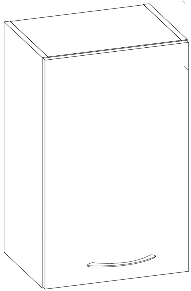 Závěsná kuchyňská skříňka Livia 40 cm dub sonoma