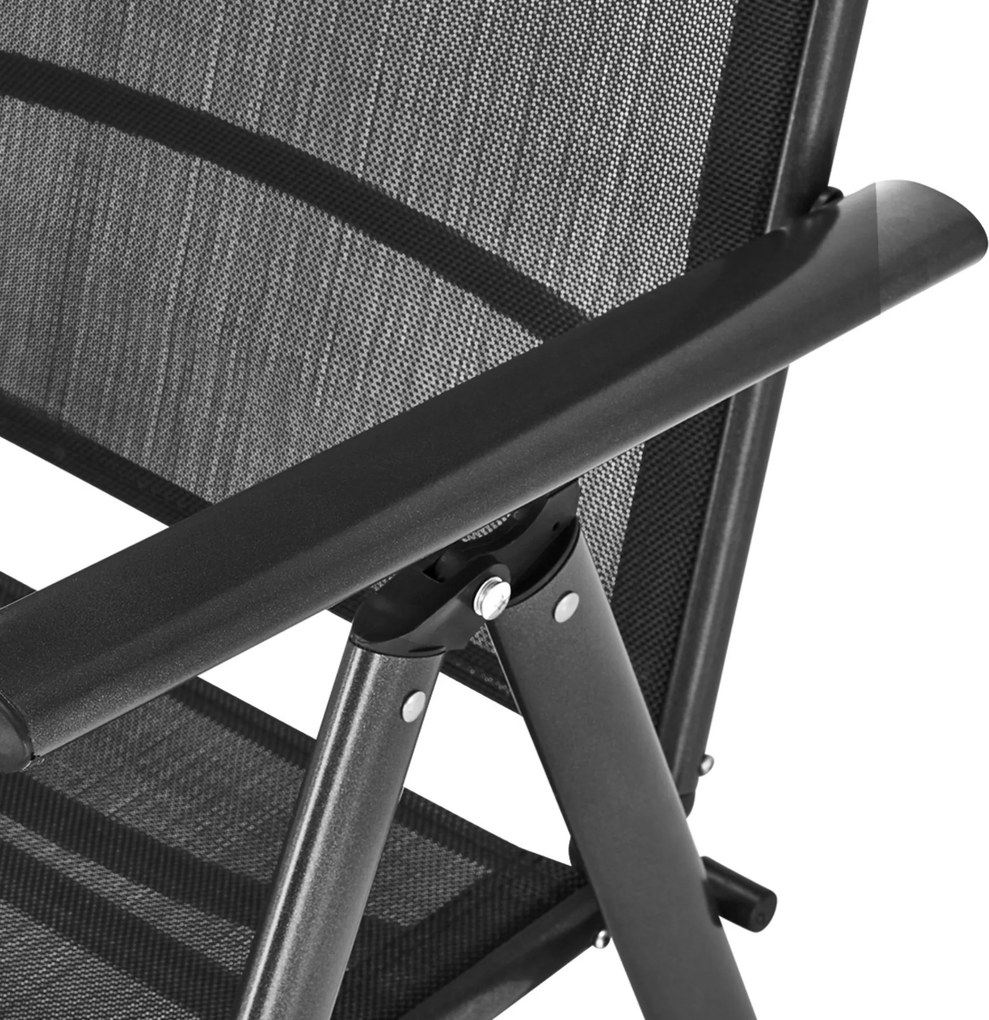 Sconto Polohovacia stolička CORDOBA 5 antracit