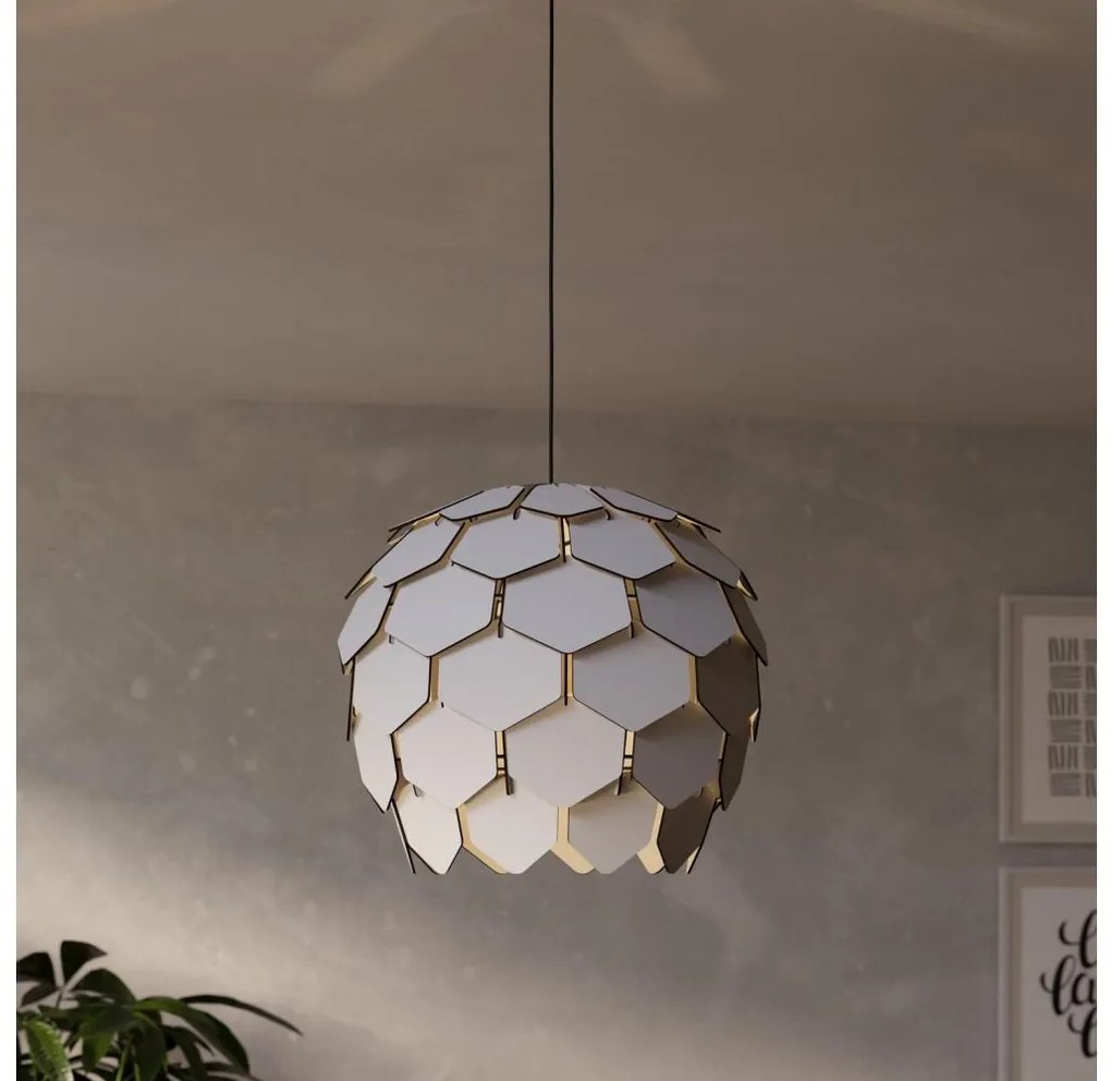 Eglo 900847 - Luster na lanku MATTANZA 1xE27/40W/230V