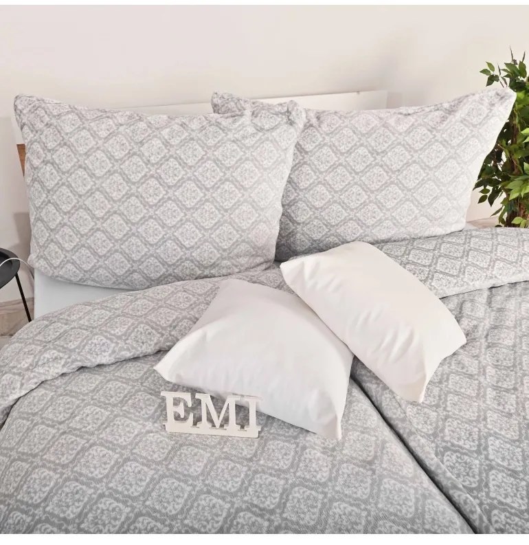 Obliečky z mikroplyšu Skyler EMI, Štandardný set jednolôžko obsahuje 1x 140x200 + 1x 70x90