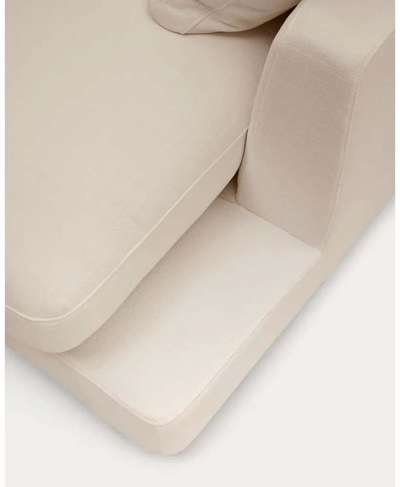 Krémová leňoška Gala – Kave Home