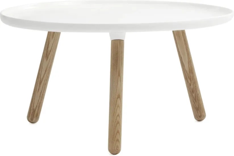 Normann Copenhagen Stolík Tablo Table Large, white