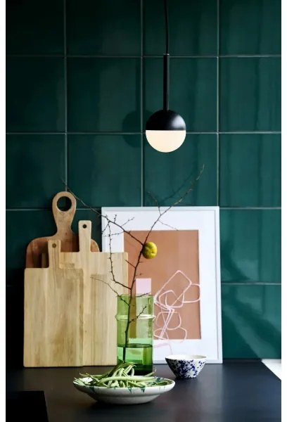 Nordlux - Luster na lane CONTINA 1xG9/5W/230V čierna