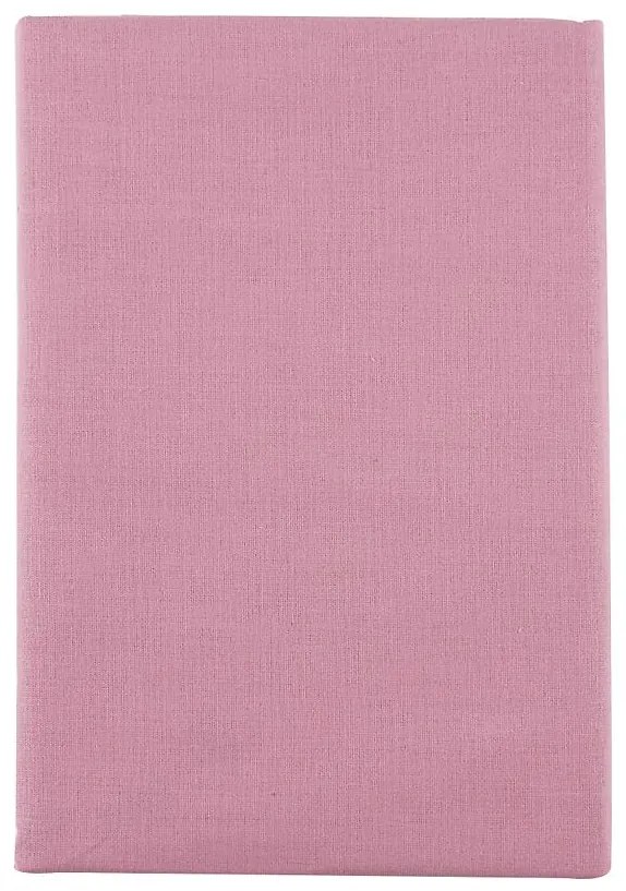 Bavlnená obliečka na vankúš 50x60 cm ružová