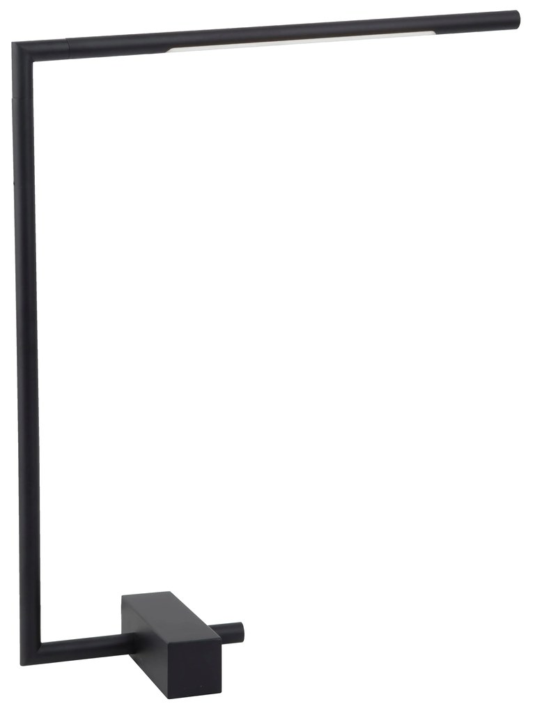 LED stolová lampa Raccio čierna