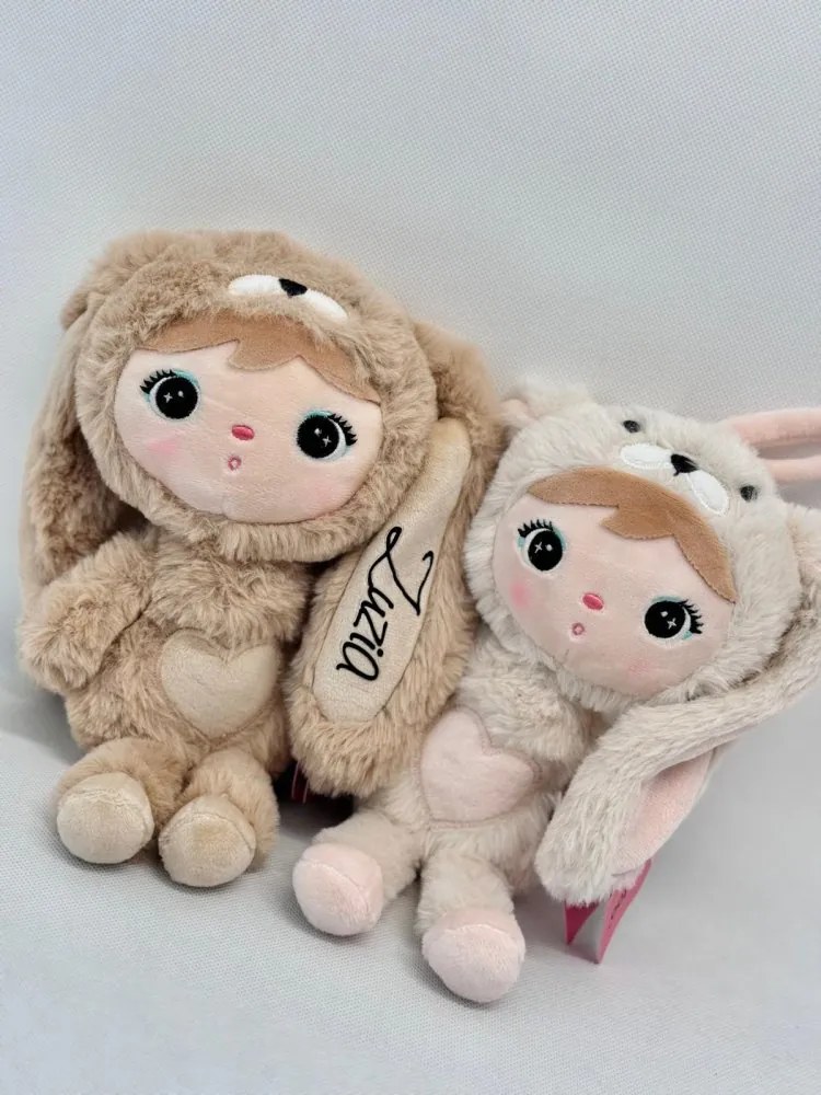 Bábika králik mini s menom Veronika 30 cm