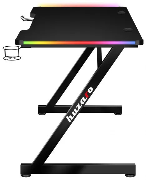 Herný stôl Hero - 2.5 čierny RGB