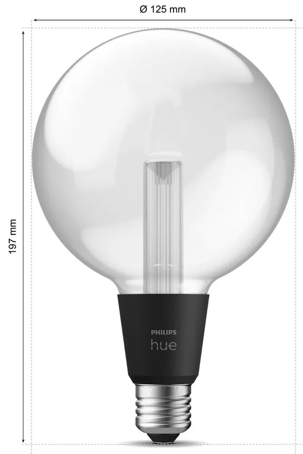 Inteligentná žiarovka E27, 7 W LG – Philips Hue
