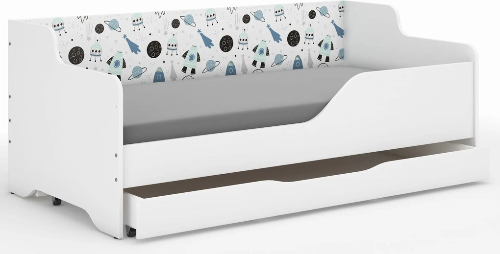 Wooden Toys Detská posteľ LILU 160x80 KOSMOS