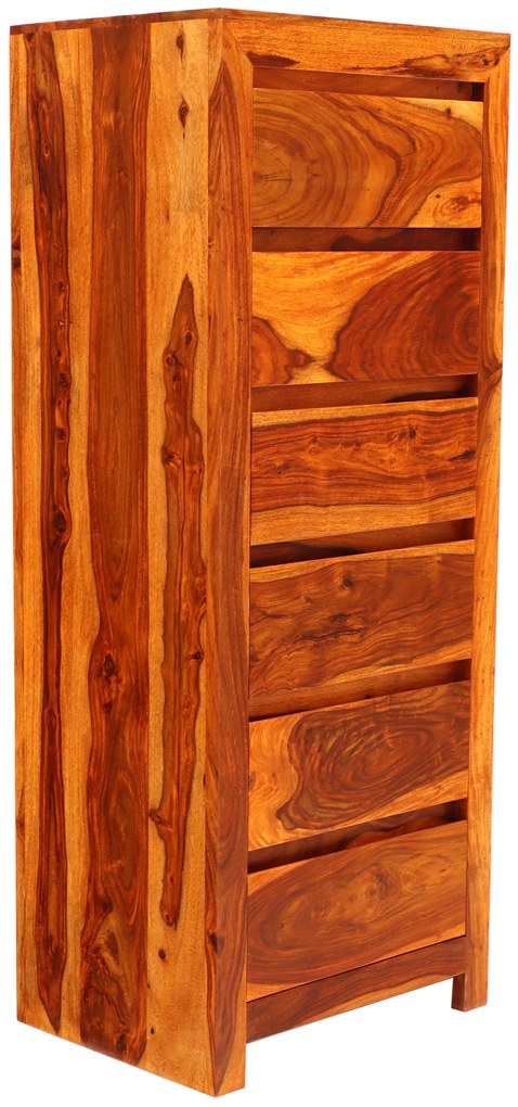 furniture-nabytek.cz - Komoda z masívneho dreva palisander 60x40x150cm