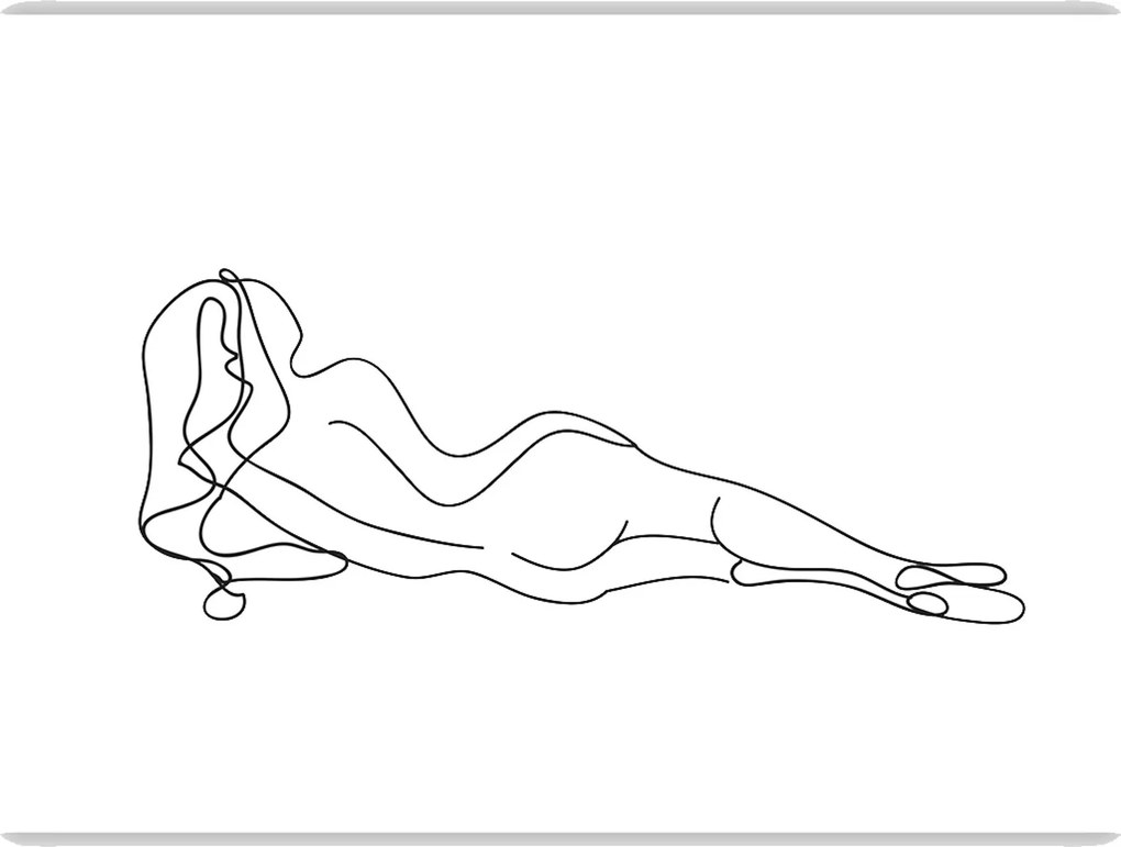 Plagát Figure Line III