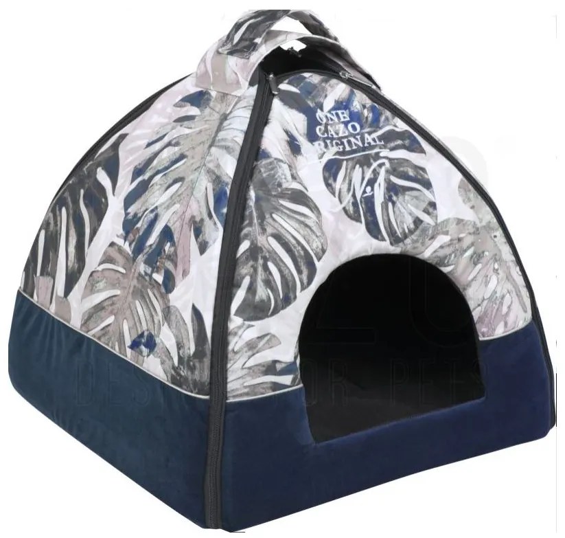 Iglu pre psov a mačky One Original Blue 47×46×40 cm