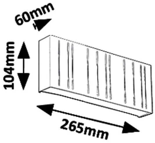 Rabalux 8874 - LED Vonkajšie nástenné svietidlo MARIBOR LED/12W/230V IP65