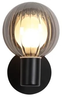 Searchlight 30506BK - Nástenné svietidlo LUMINSPHERE 1xG9/7W/230V čierne