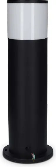 Nedis ZBLOP10RGBW - vonkajšia stmievateľná LED lampa RGBW, 10W/230V, IP65, Wi‑Fi (Tuya), čierna