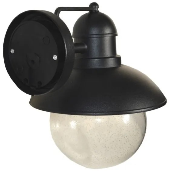 Vonkajšie nástenné svietidlo WILDA 1xE27/60W/230V IP44 čierna