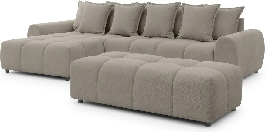 Taupe podnožka Albane – Ropez