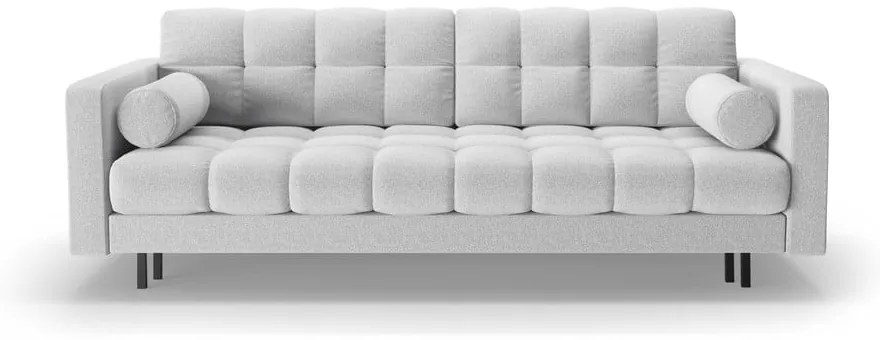 Svetlosivá rozkladacia/s úložným priestorom pohovka 222 cm Bali – Cosmopolitan Design