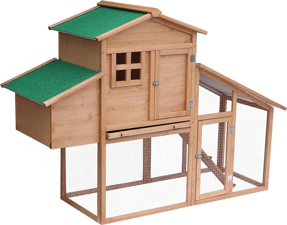 Kurník Avenberg COOPER 172 x 66 x 120 cm (hnedý)