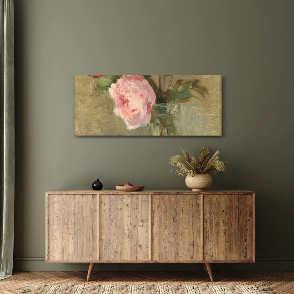 Obraz - Berthe Morisot, Peonies, reprodukcia (120x50 cm)