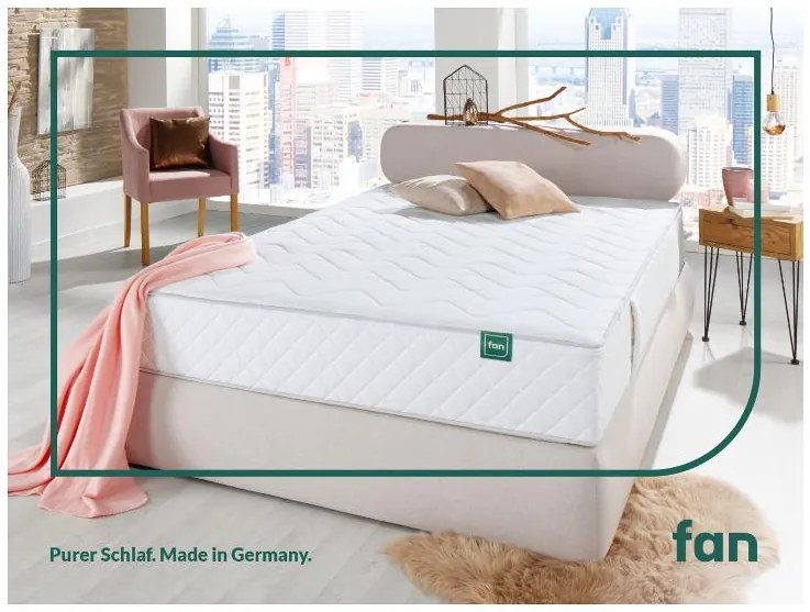 f.a.n. 7-zónový matrac s taštičkovými pružinami Sweet Dream XXL (H2, 90 X 200 CM)  (100230190)