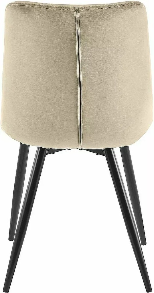 SI Stolička Ralph Velvet tmavá béžová