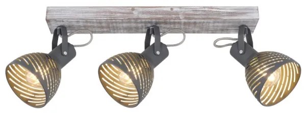 Globo 54661-3 - Bodové svietidlo MORI 3xE27/40W/230V