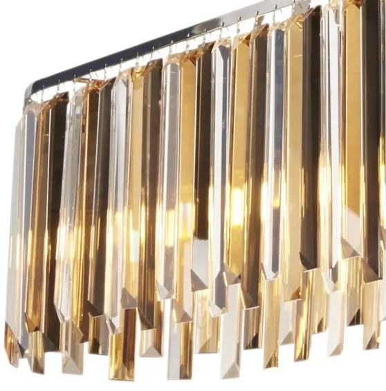 Searchlight 9838-8CC - Luster na lanku CLARISSA 8xE14/40W/230V