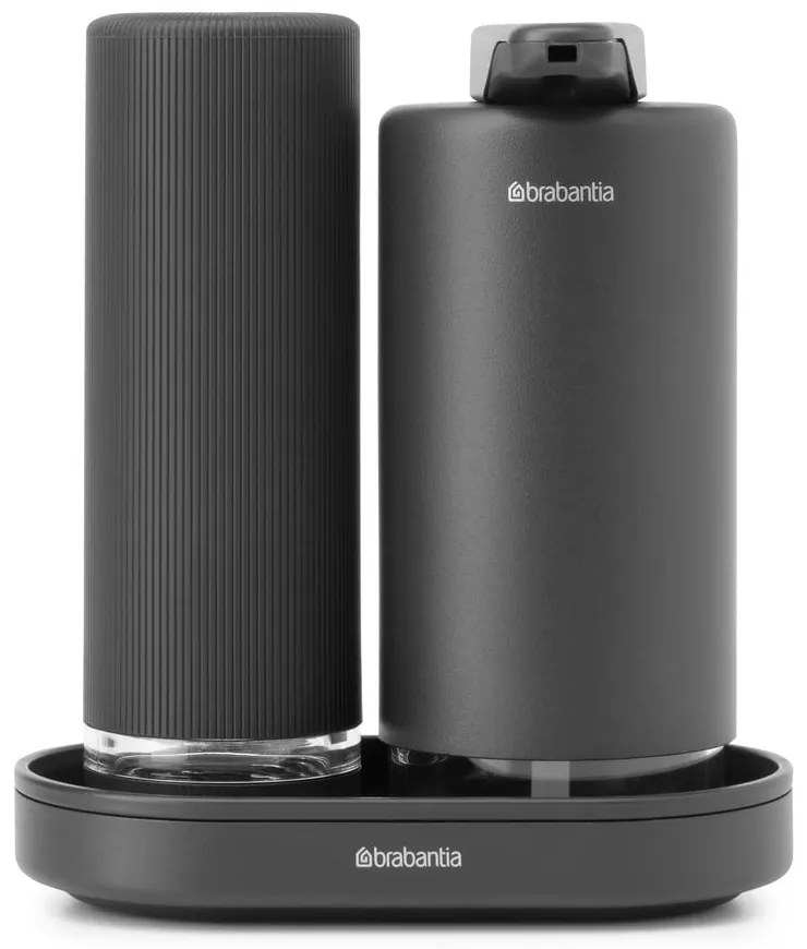 Sivý plastový stojan na umývacie prostriedky SinkStyle – Brabantia