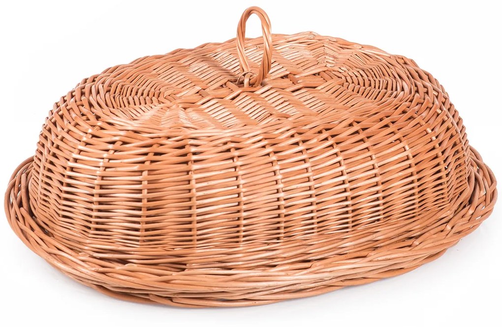 Chlebník prútený oválny Musette II.š. 37 x hl. 26 x v. 13(cm)