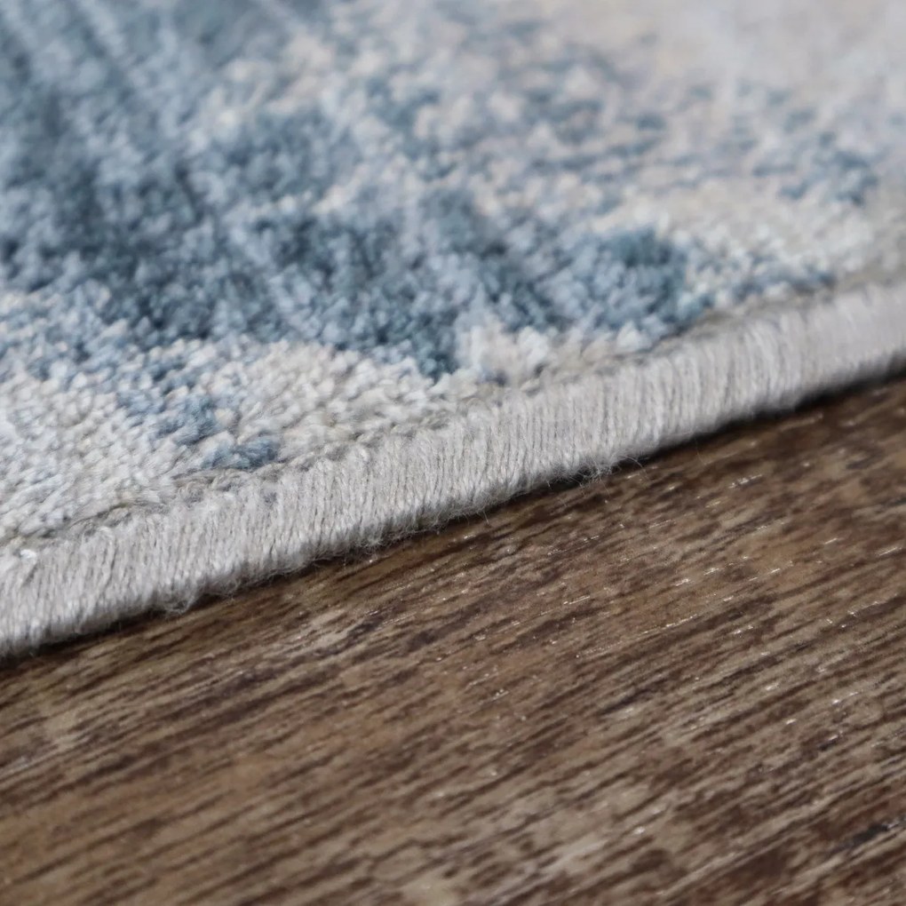 Devos Caby (DC Carpets), Kusový koberec Isphahan 84427 L. Blue, 80x150, modrá, obývacia izba