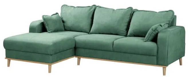 Tyrkysová rohová pohovka (ľavý roh) Beata - Ropez