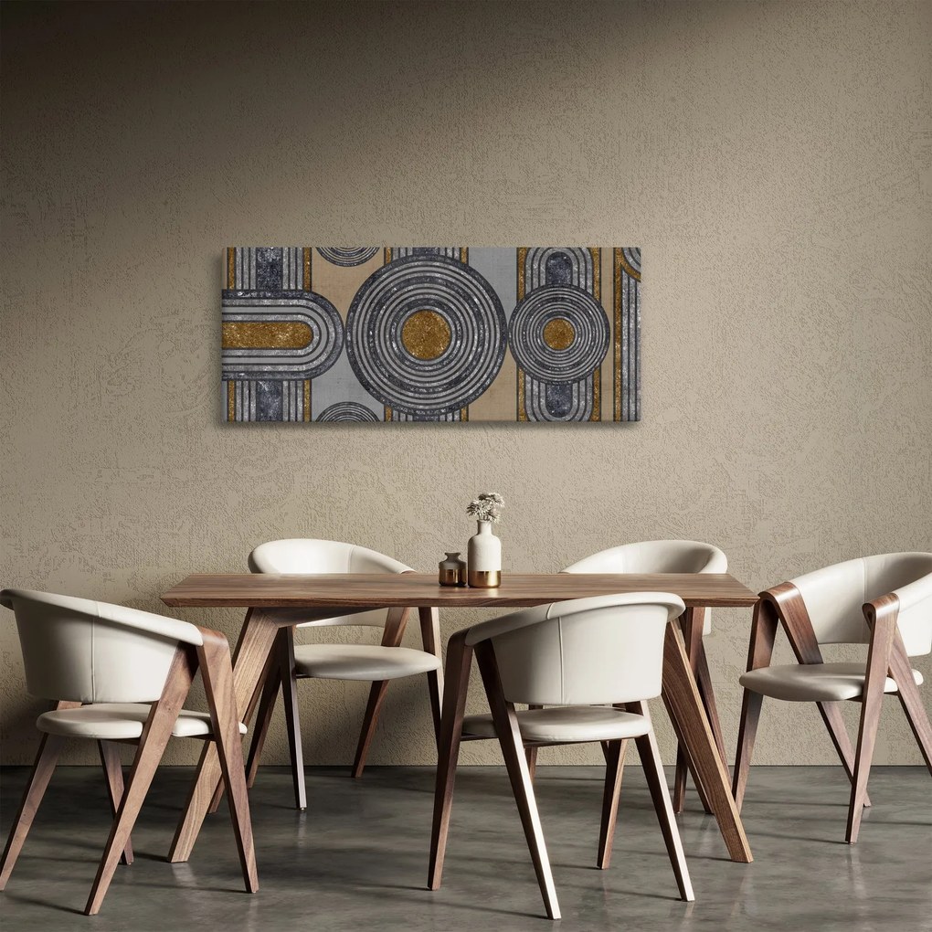 Obraz - Dekoratívne vzory (120x50 cm)