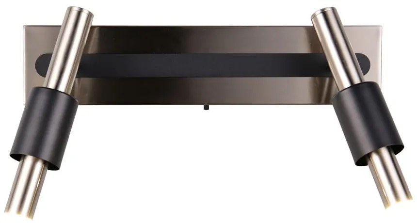 Čierne/v striebornej farbe LED bodové svietidlo 20,5x42 cm Ikaris – Trio Select