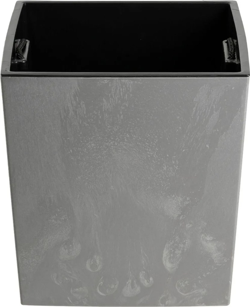 Květináč FLORE Beton 30,5x29,5x29,5 cm šedý