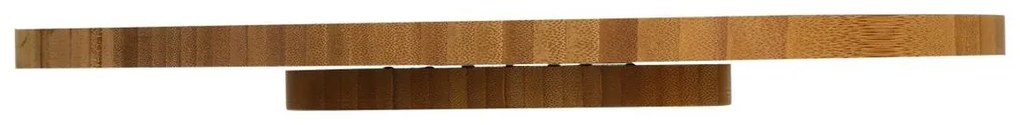 Drevený otočný servírovací podnos Wood, (fi) 35 cm
