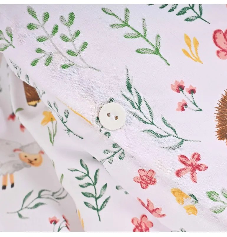 Obliečky detské Lesné Zvieratká EMI, Detský set 90x130 + 45x65