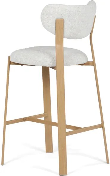 Barová stolička biela AUB-L3125 OAK