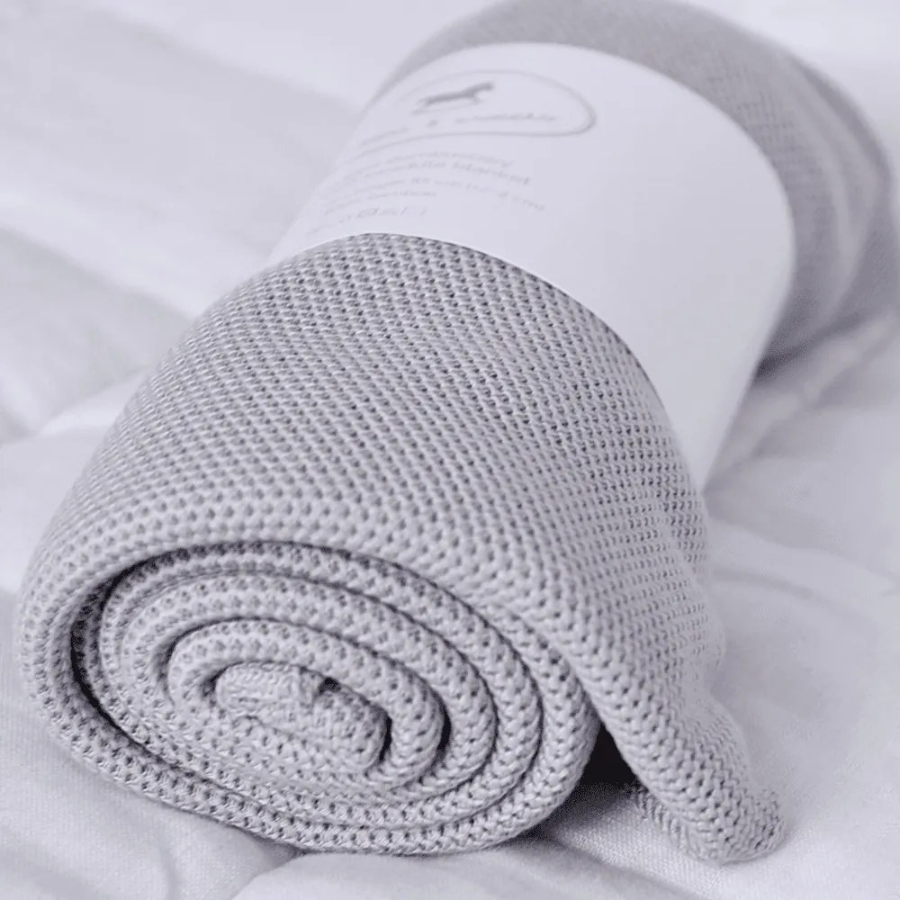 Bambusová zavinovačka svetlo šedá 85x85cm