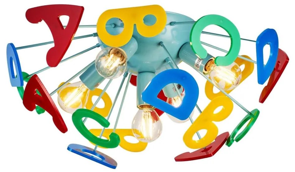 Brilagi - Prisadený luster KINDER 5xE14/40W/230V pestrofarebná