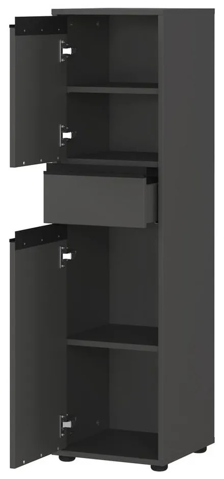 Antracitová kúpeľňová zostava Lemont – Germania