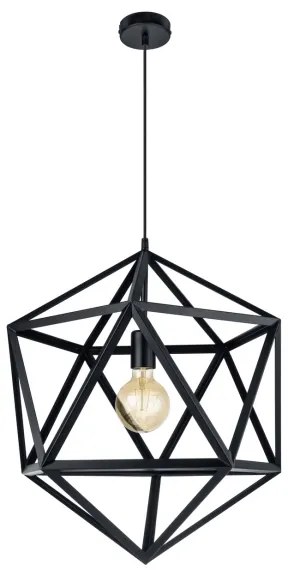 Eglo 49762 - Závesné svietidlo EMBLETON 1xE27/60W